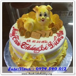 Mẫu Bánh Sinh Nhật Đẹp - A1018